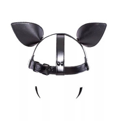 Kinky Puppy Masque Tête de chien Dog Fun Noir